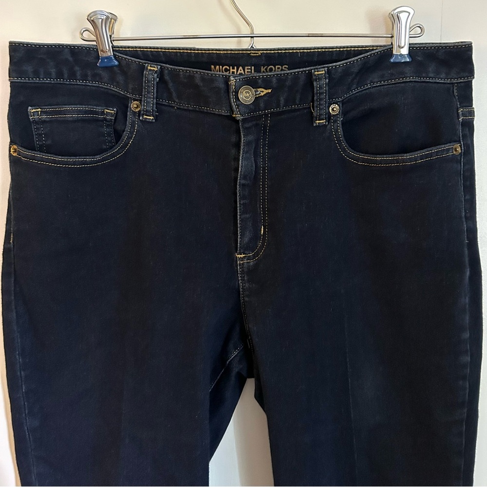 MICHAEL Michael Kors' skinny jeans denim pants size 12 dark wash